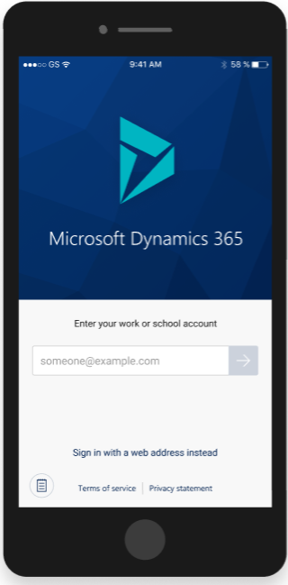 dynamics 365 mobile app android