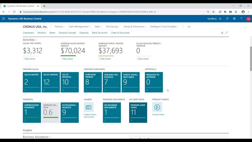 month-end close dynamics 365