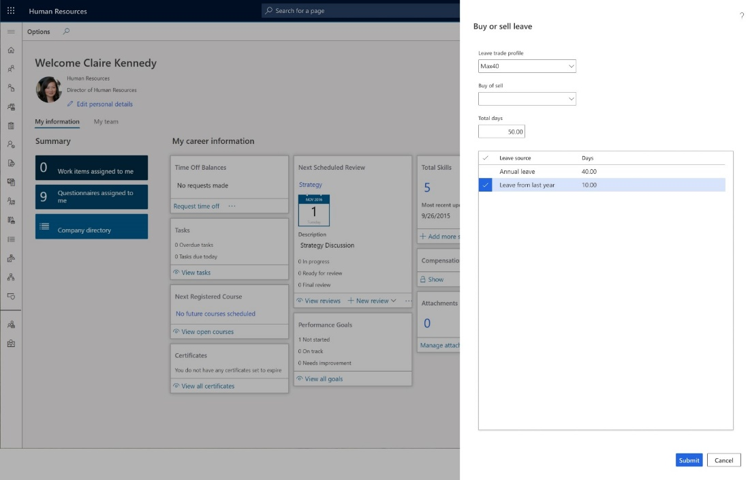 How to Manage Employee Leave in Dynamics 365