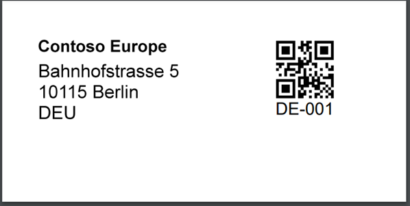 Printed labels 3