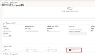 Dynamics 365 Finance and Supply Chain