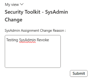 Testing SysAdmin