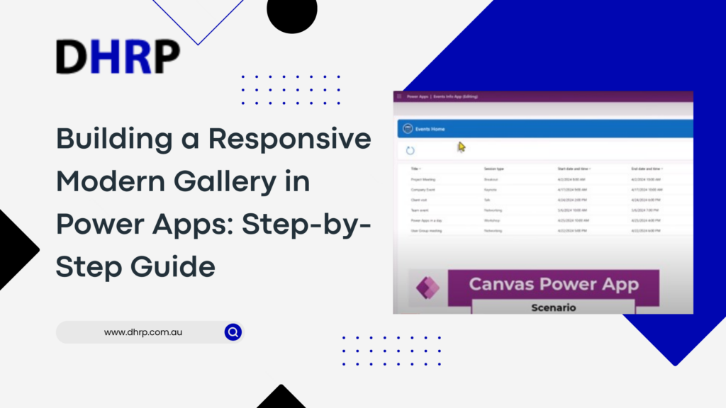 Building a Responsive Modern Gallery in Power Apps Step-by-Step Guide 2