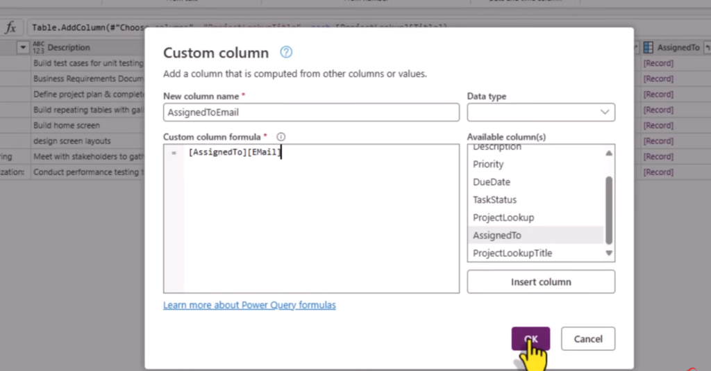 Custom-Column