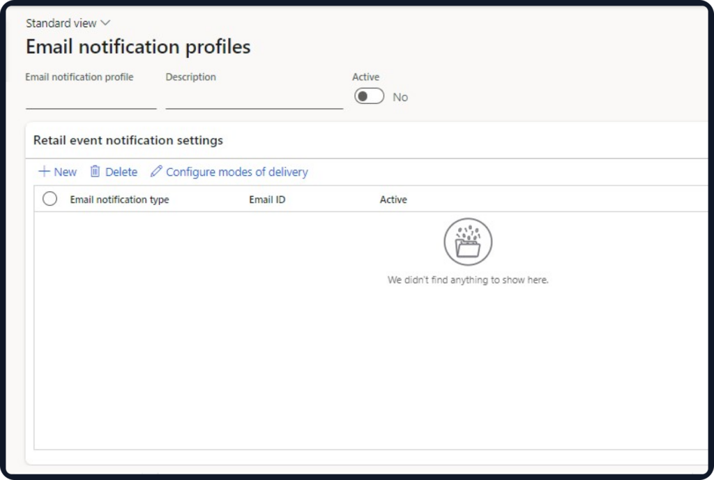 Dynamics 365 Commerce 2nd section
