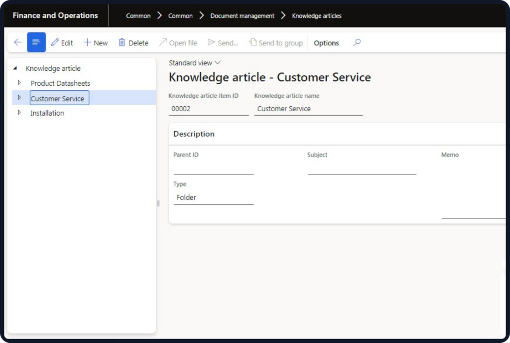 customer service 1st Section