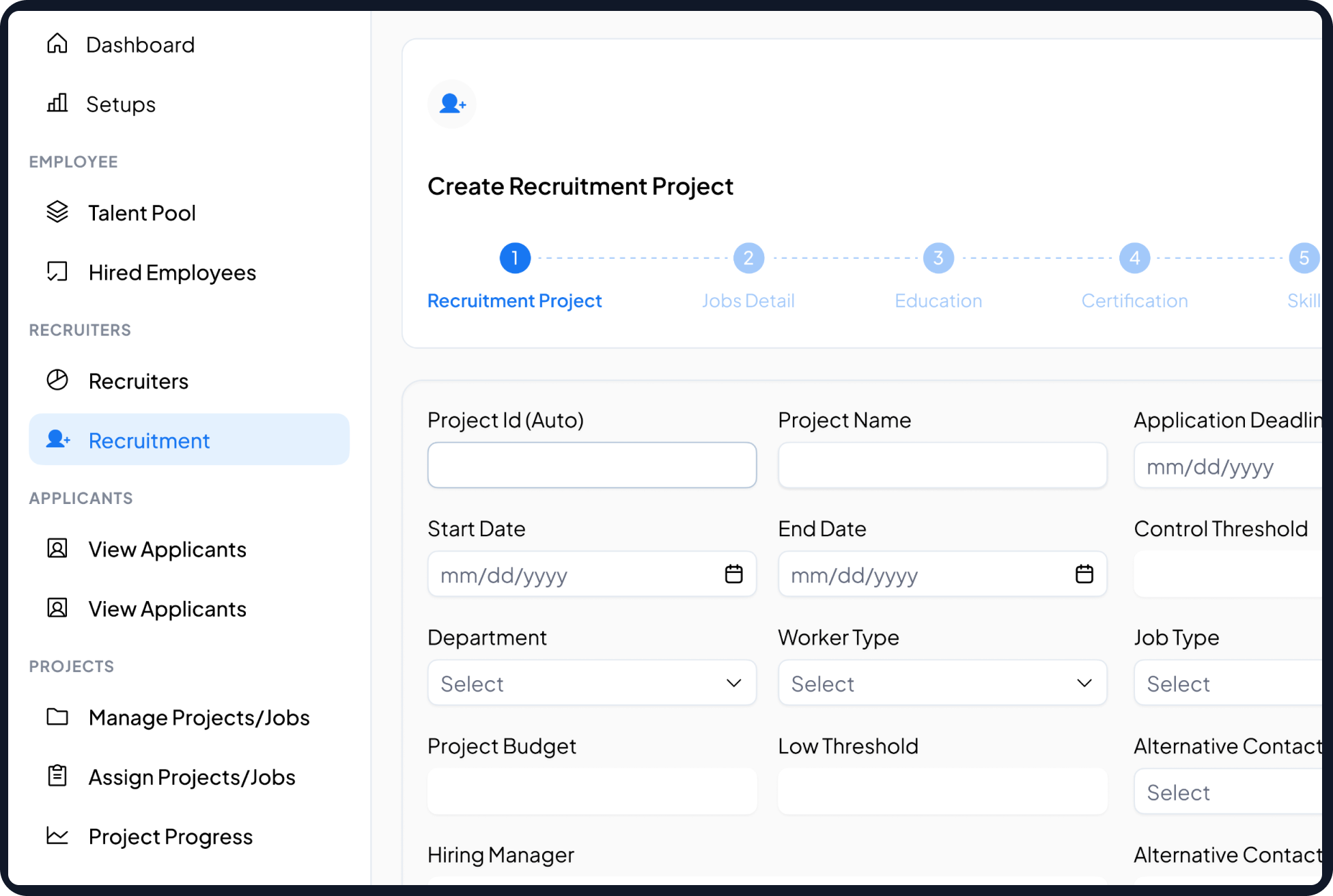 Recruitment Portal Add-On
