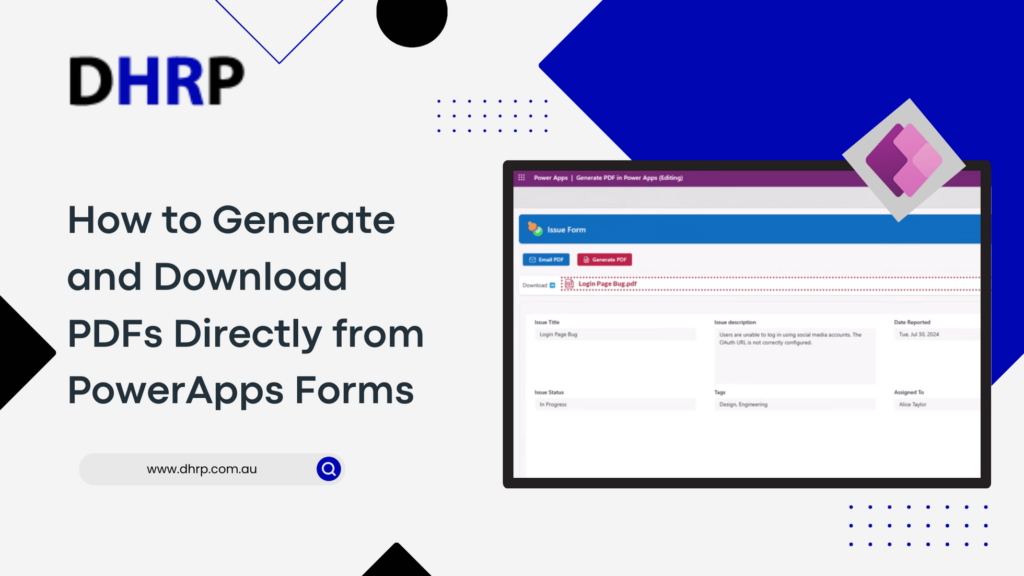 How to Generate and Download PDFs Directly from PowerApps Forms