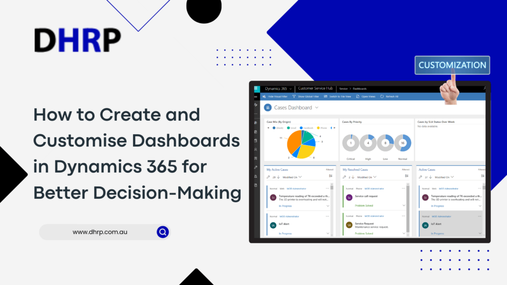 Customise Dashboards in D365