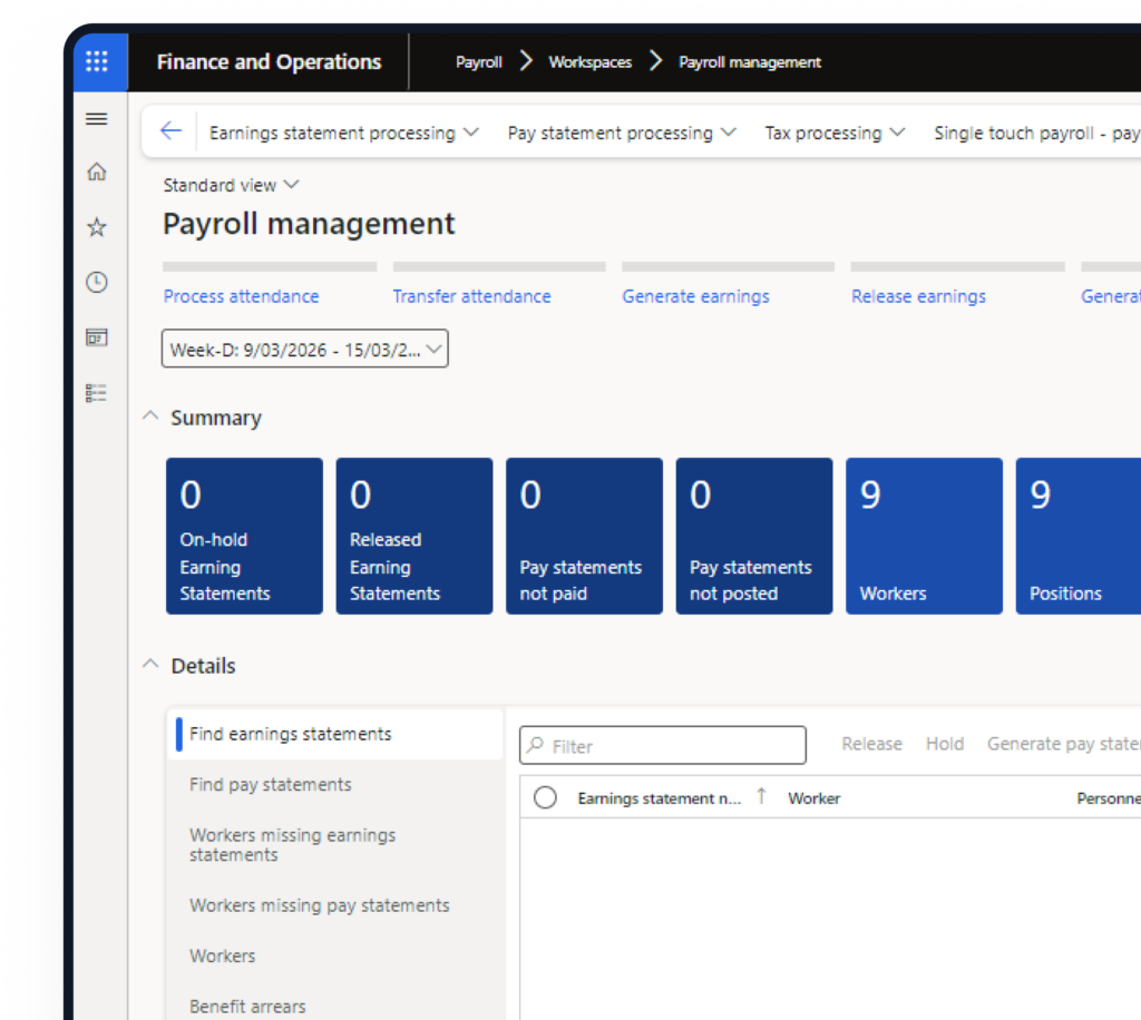 Payroll Add-On Main