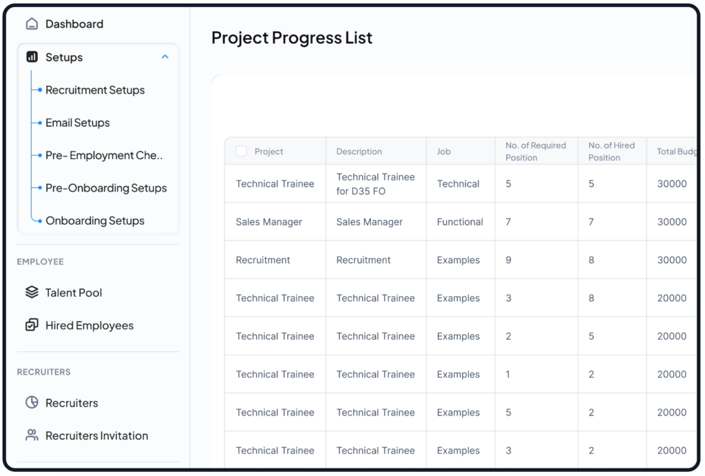 Recruitment Portal 5