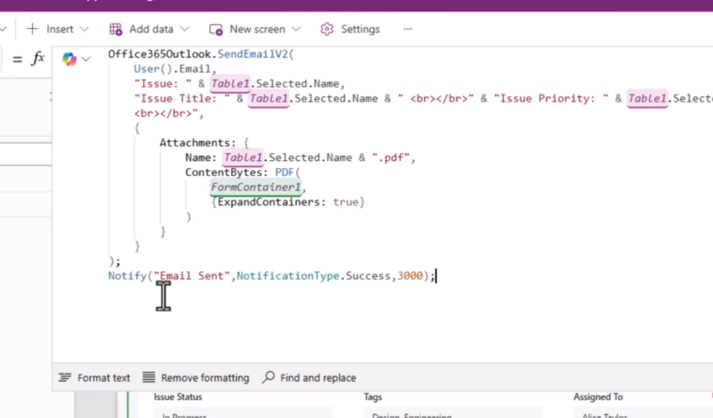 Configure the Button: