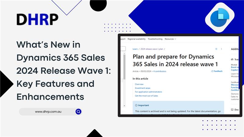 Dynamics 365 Sales 2024