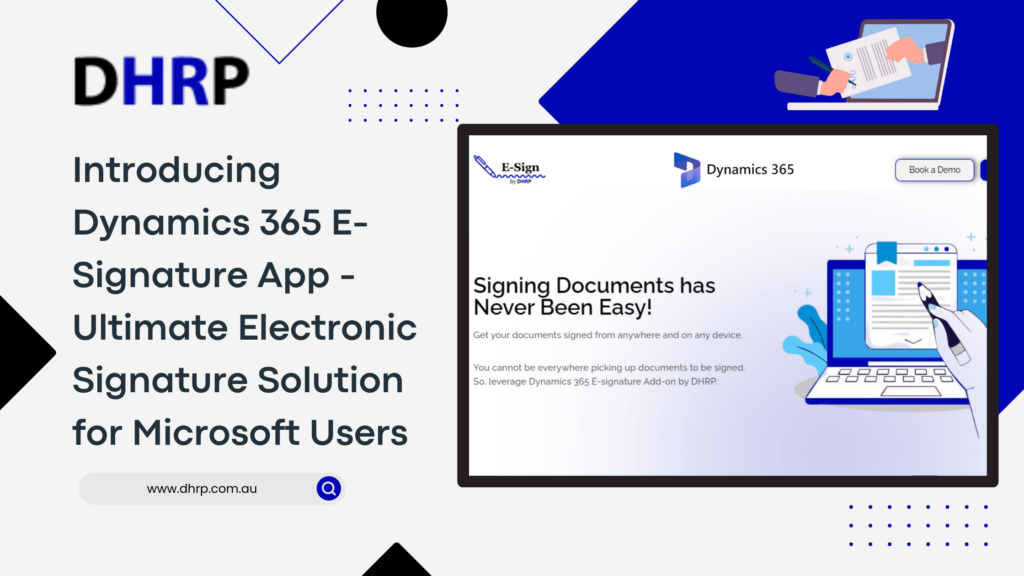 Dynamics 365 E-Signature App