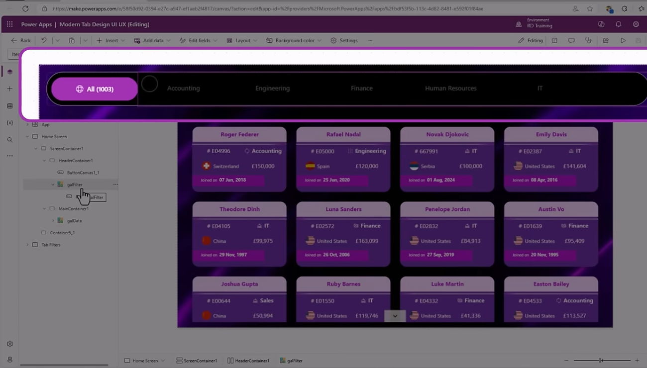 particular department