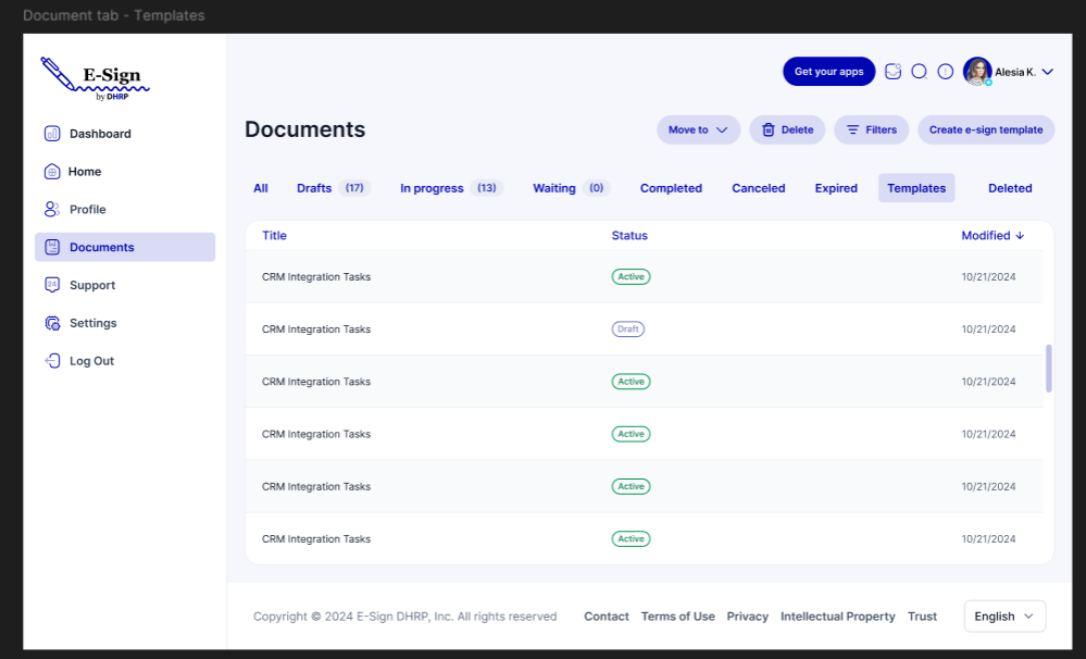 Reusable Templates