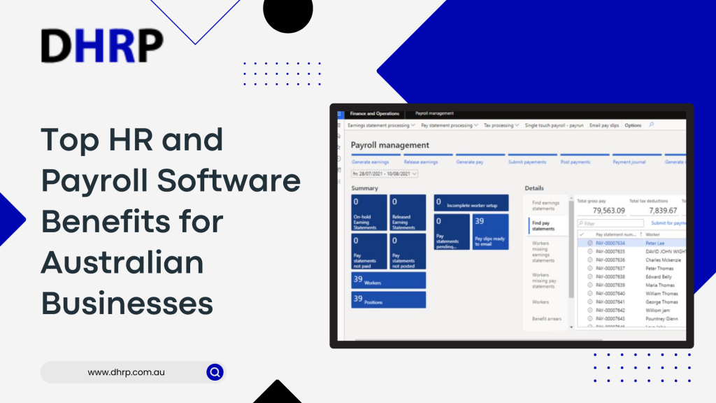 HR and Payroll Software
